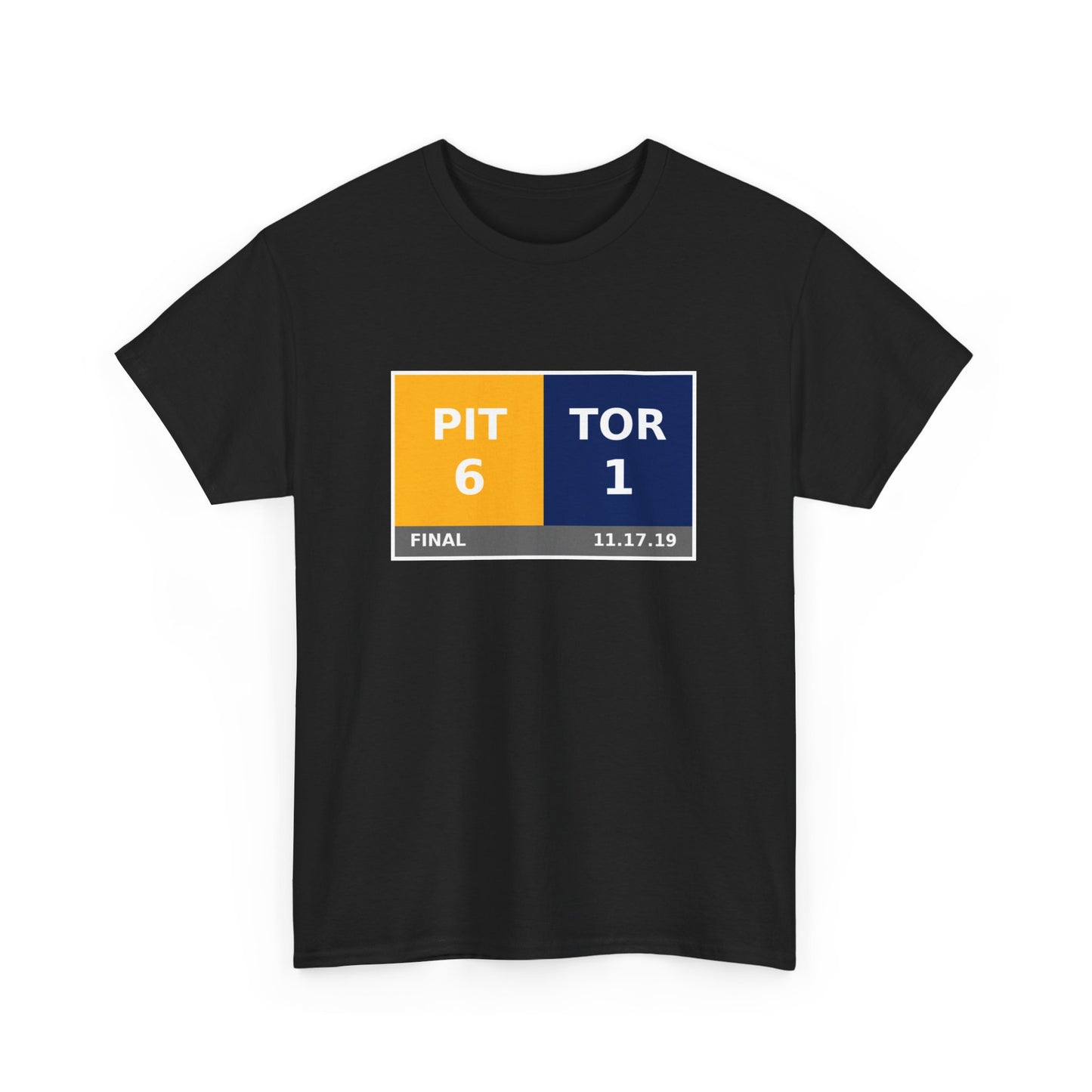 PIT vs TOR Scoreboard Tee 11.17.19