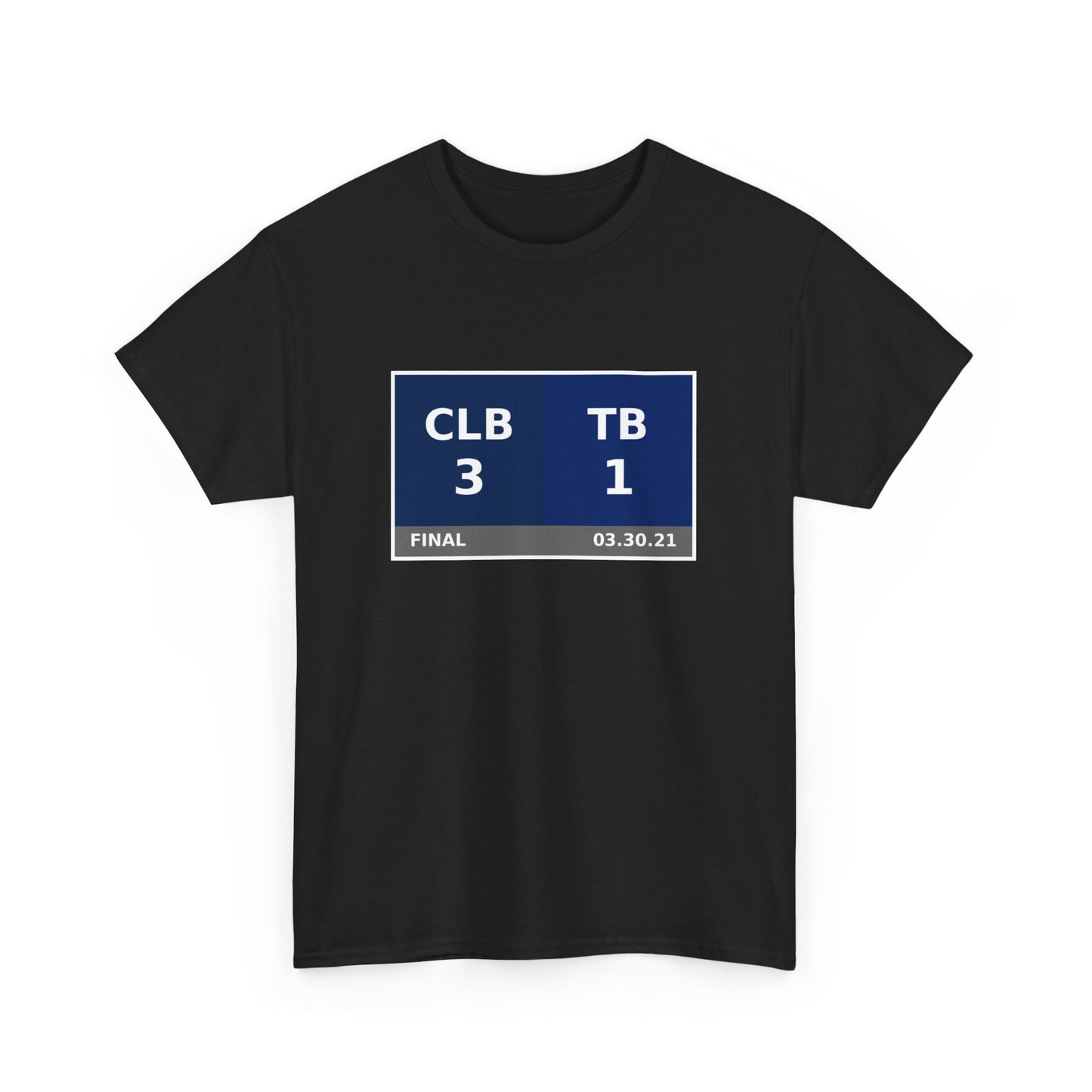 CLB vs TB Scoreboard Tee 03.30.21