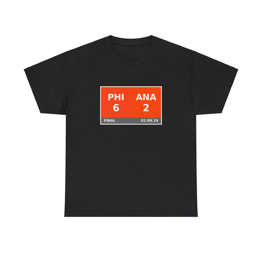 PHI vs ANA Scoreboard Tee 02.09.19