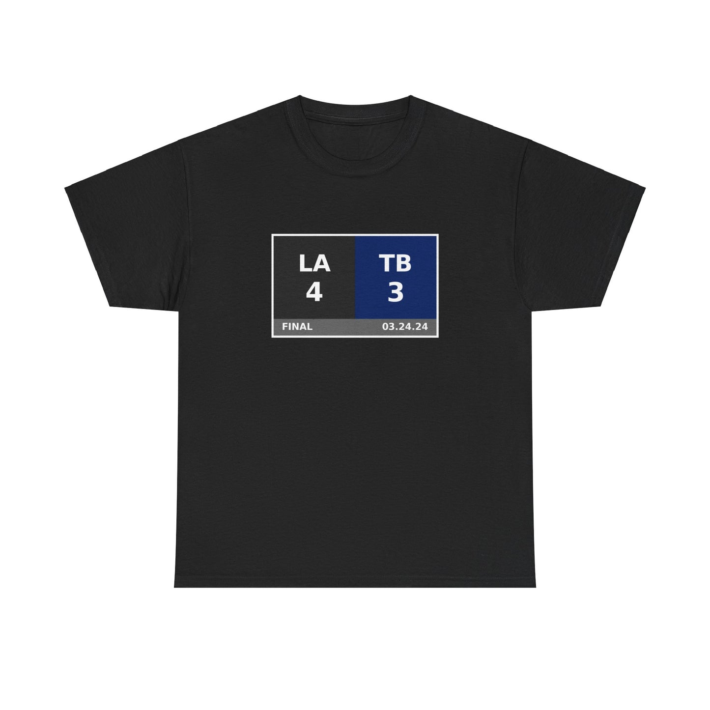 LA vs TB Scoreboard Tee 03.24.24