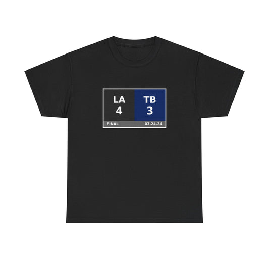 LA vs TB Scoreboard Tee 03.24.24