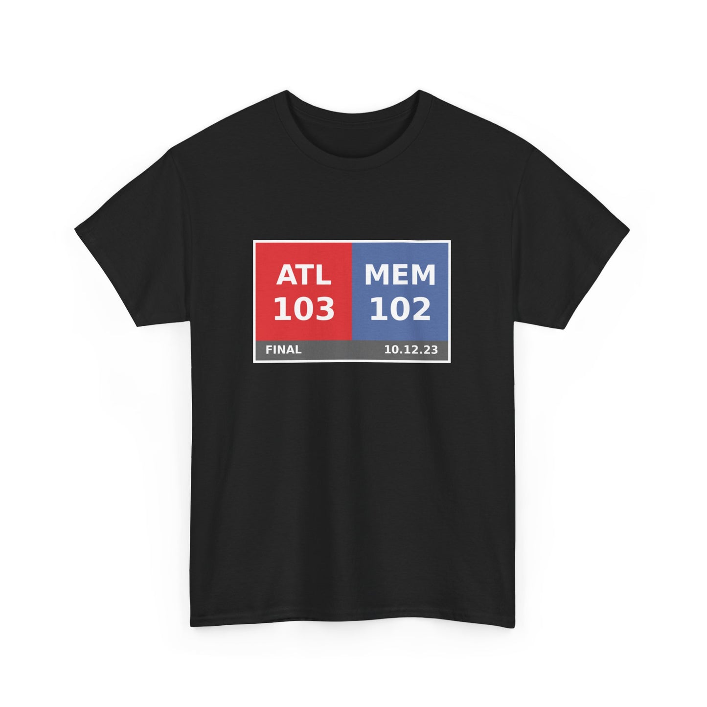 ATL vs MEM Scoreboard Tee 10.12.23