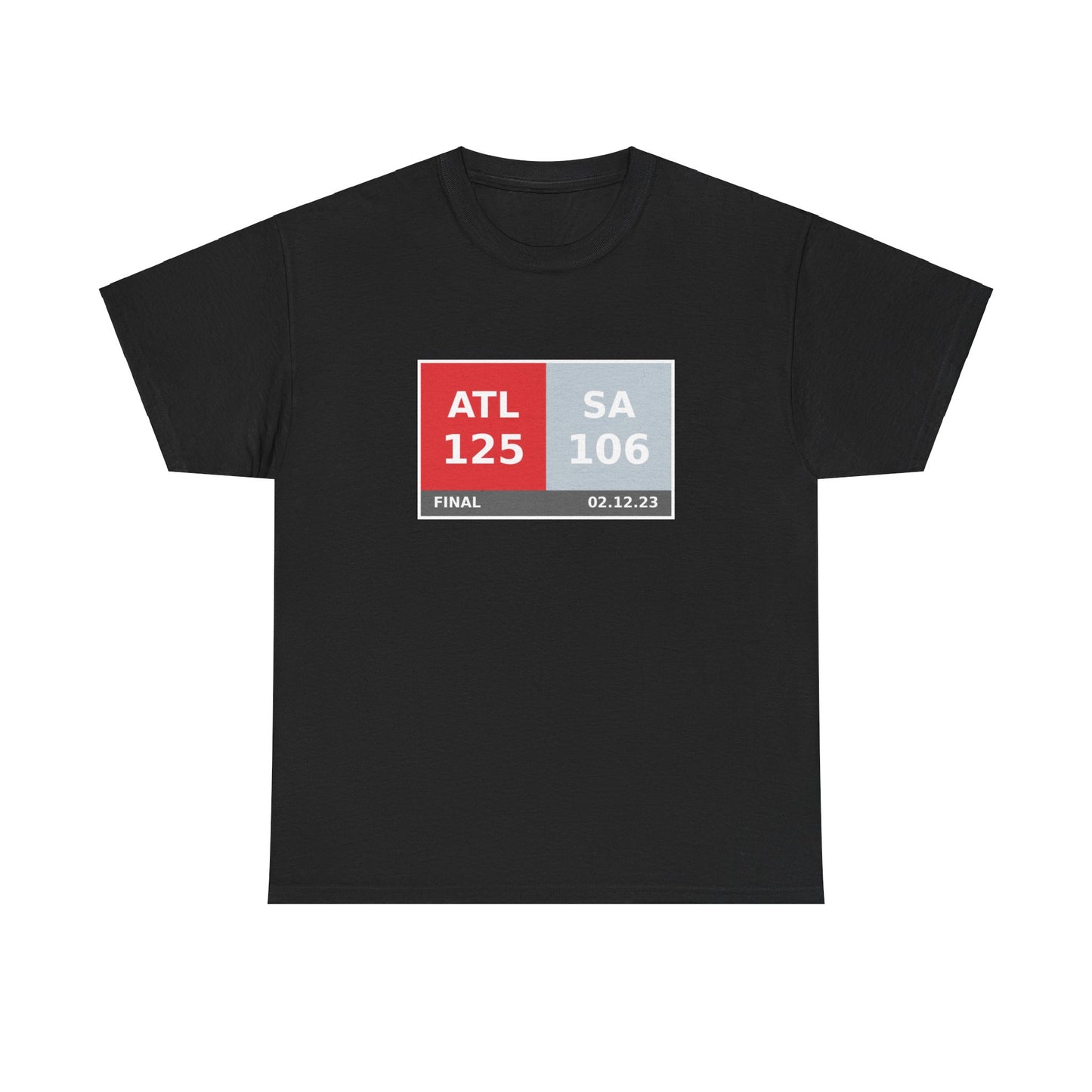 ATL vs SA Scoreboard Tee 02.12.23