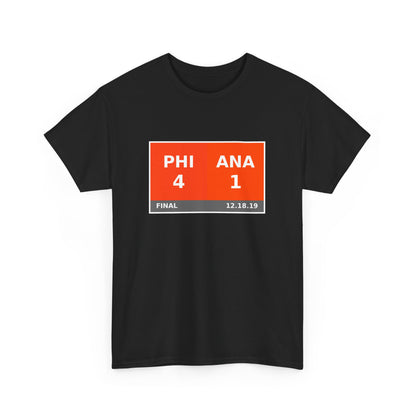 PHI vs ANA Scoreboard Tee 12.18.19