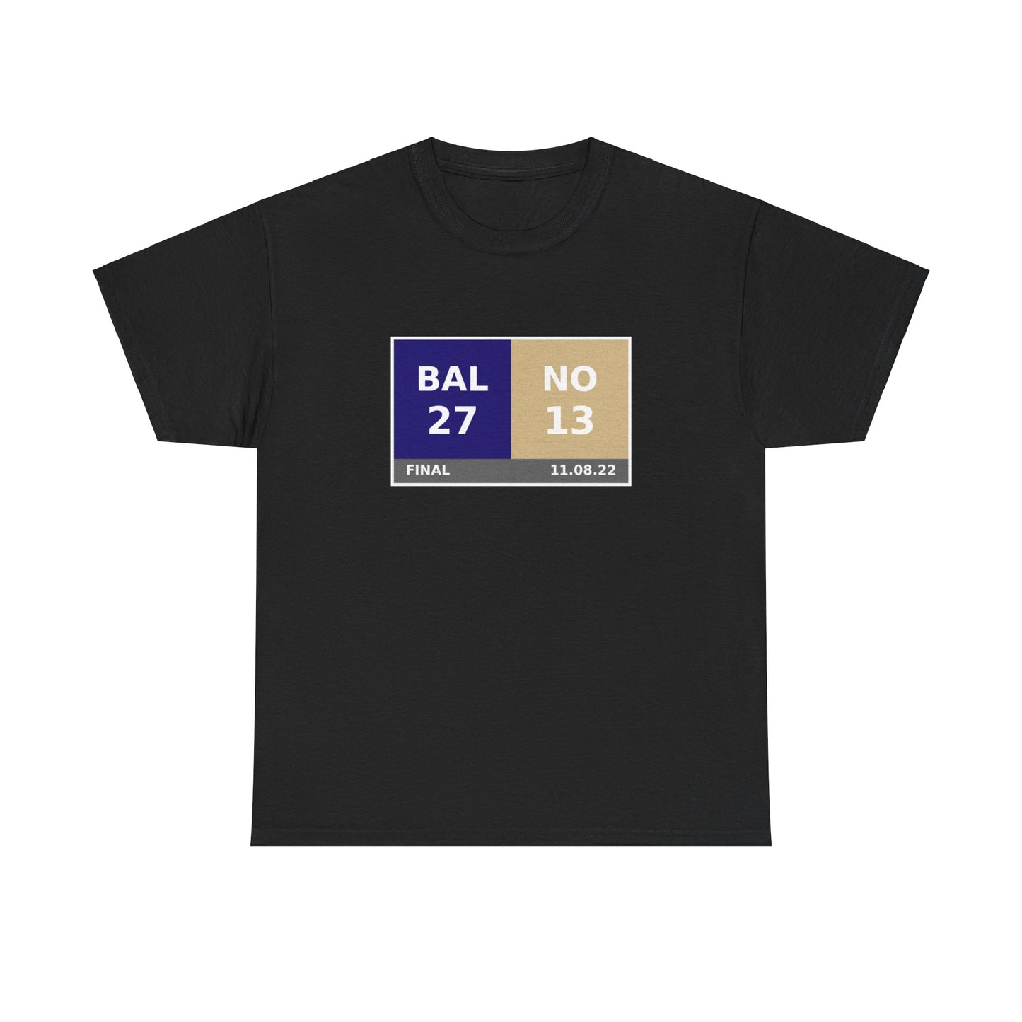 BAL vs NO Scoreboard Tee 11.08.22