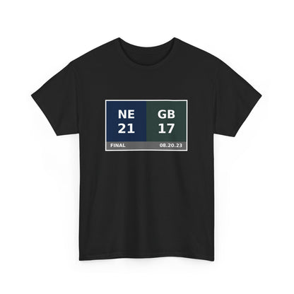 NE vs GB Scoreboard Tee 08.20.23