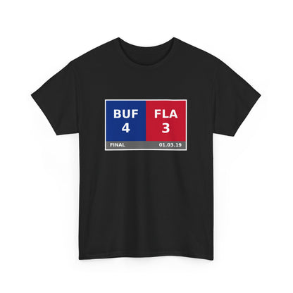 BUF vs FLA Scoreboard Tee 01.03.19