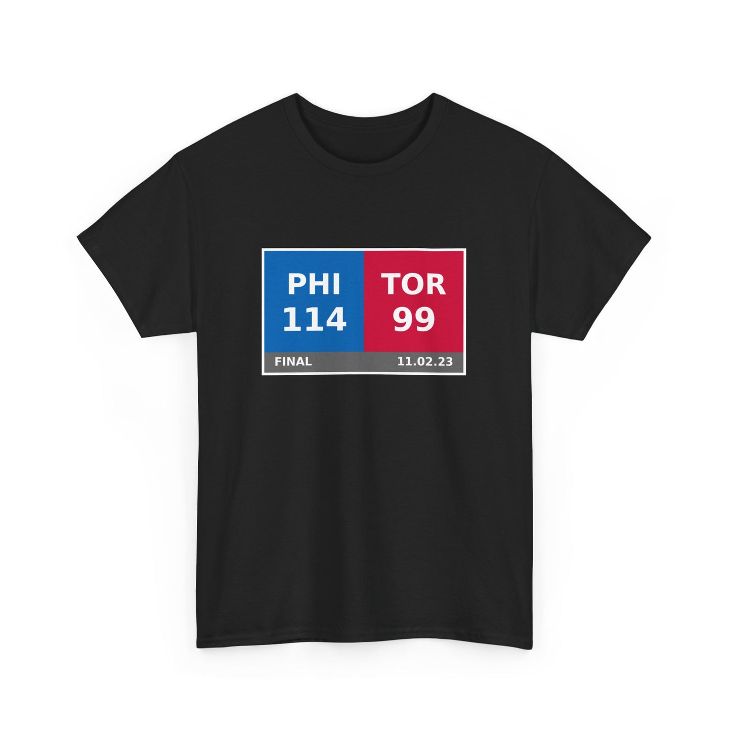 PHI vs TOR Scoreboard Tee 11.02.23