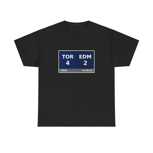 TOR vs EDM Scoreboard Tee 01.06.22