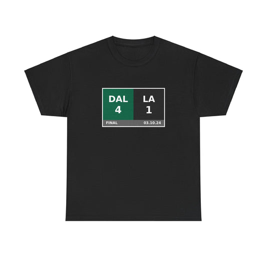 DAL vs LA Scoreboard Tee 03.10.24