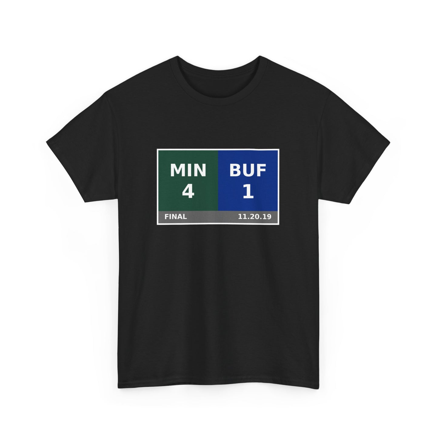 MIN vs BUF Scoreboard Tee 11.20.19