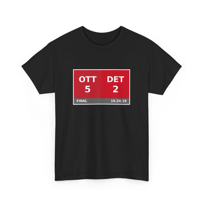 OTT vs DET Scoreboard Tee 10.24.19