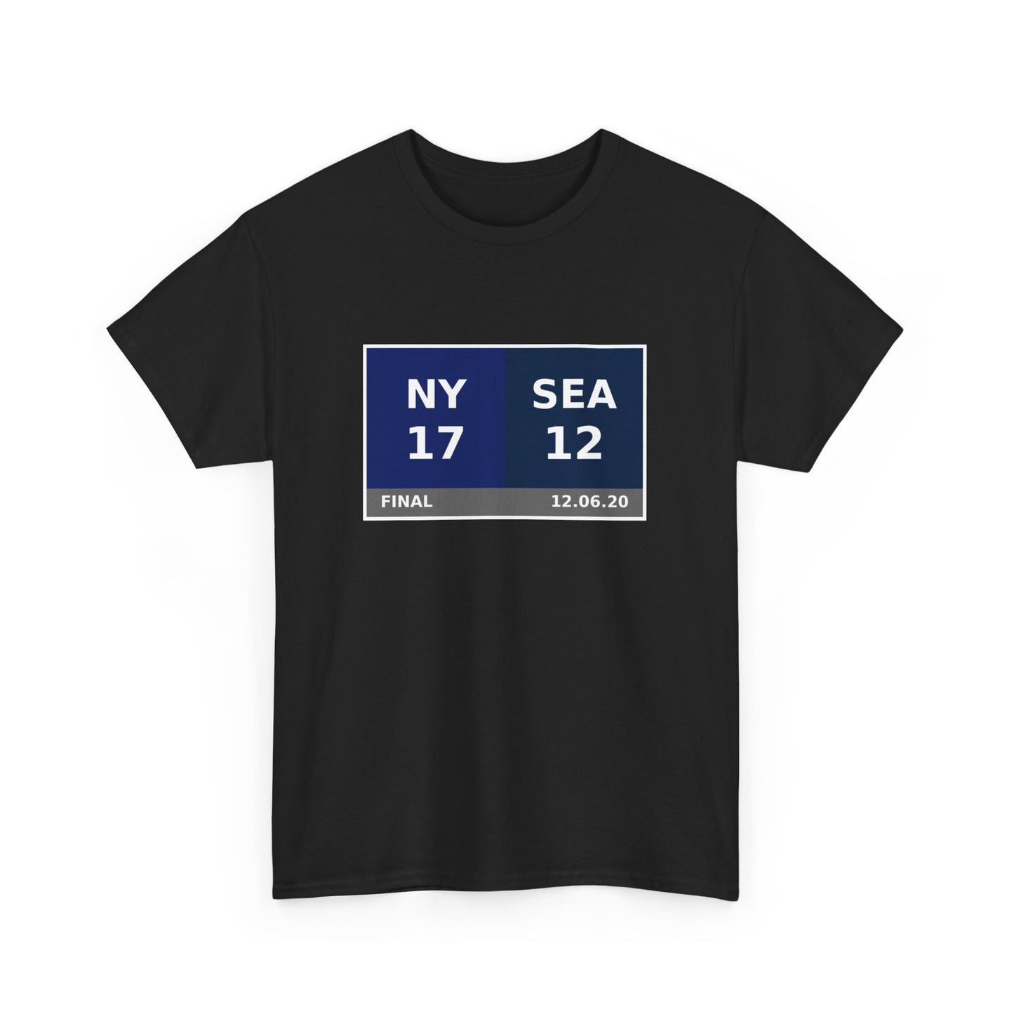 NY vs SEA Scoreboard Tee 12.06.20