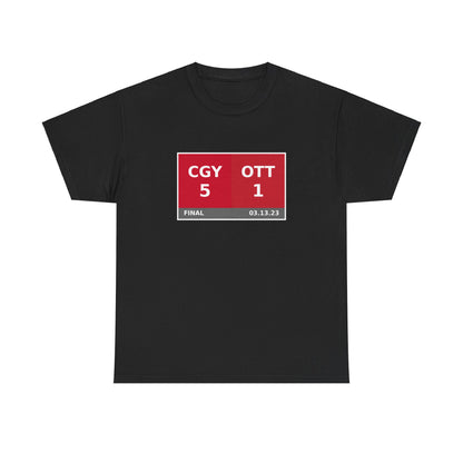 CGY vs OTT Scoreboard Tee 03.13.23