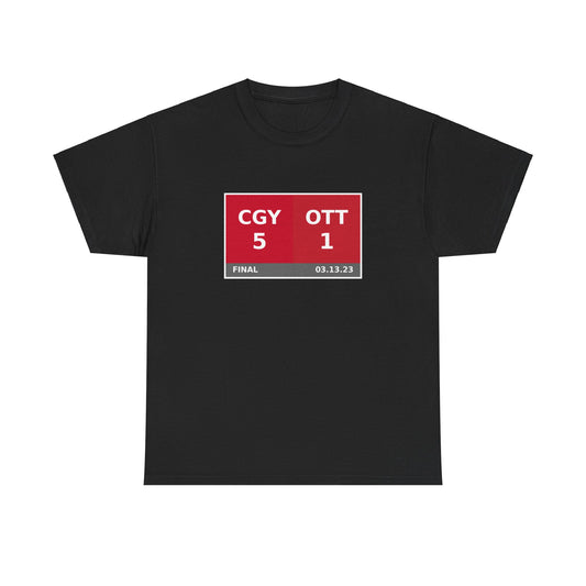 CGY vs OTT Scoreboard Tee 03.13.23