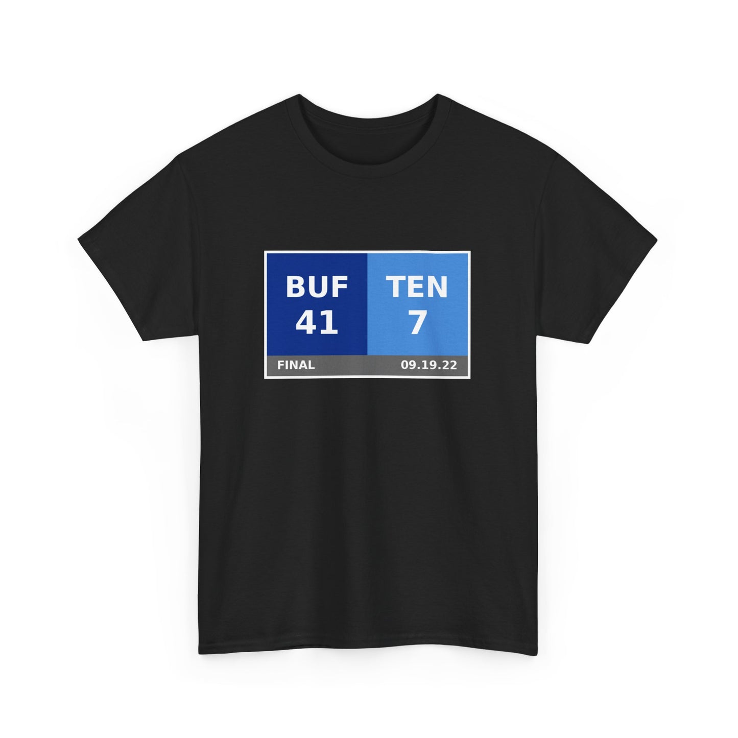 BUF vs TEN Scoreboard Tee 09.19.22