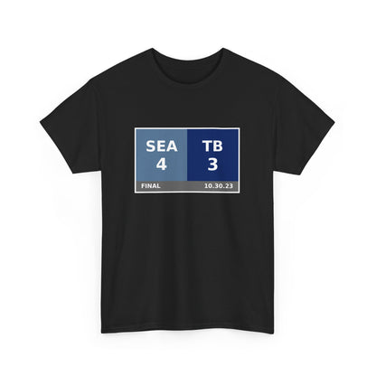 SEA vs TB Scoreboard Tee 10.30.23