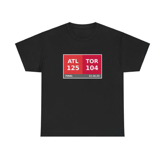 ATL vs TOR Scoreboard Tee 12.16.23