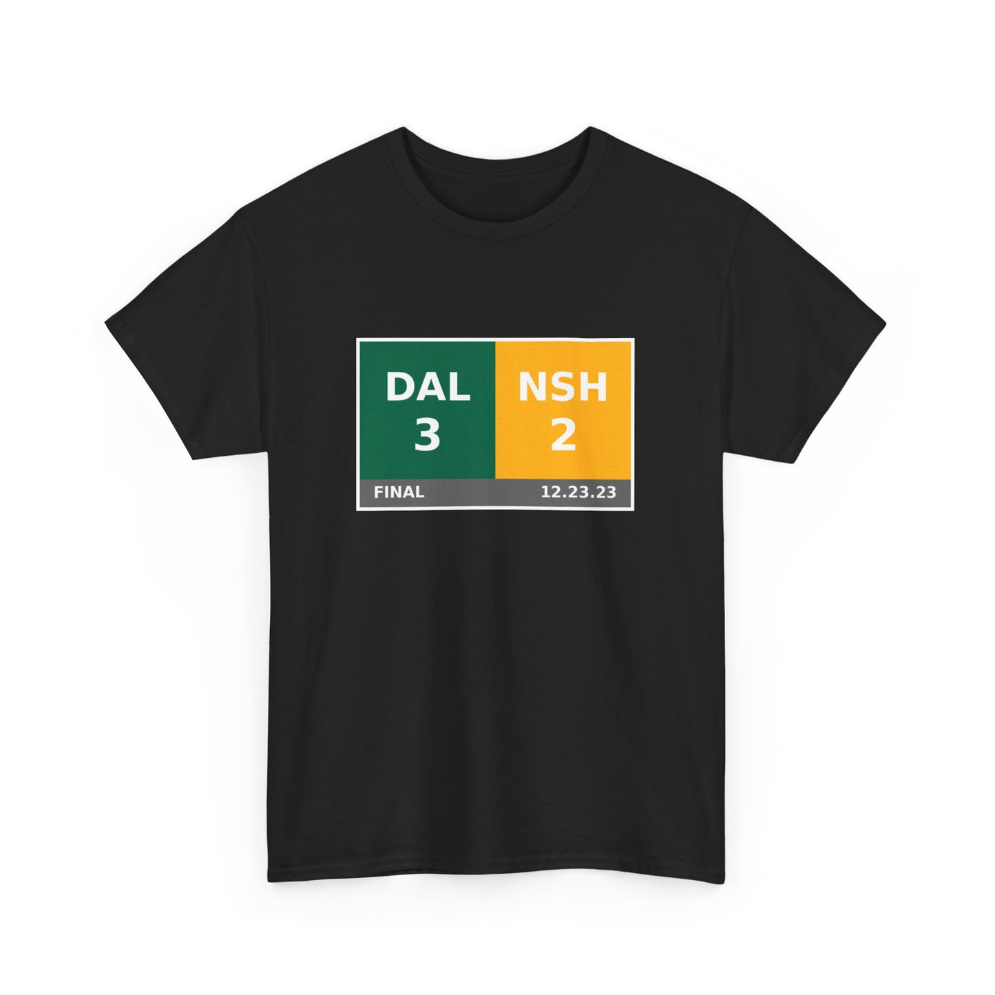 DAL vs NSH Scoreboard Tee 12.23.23