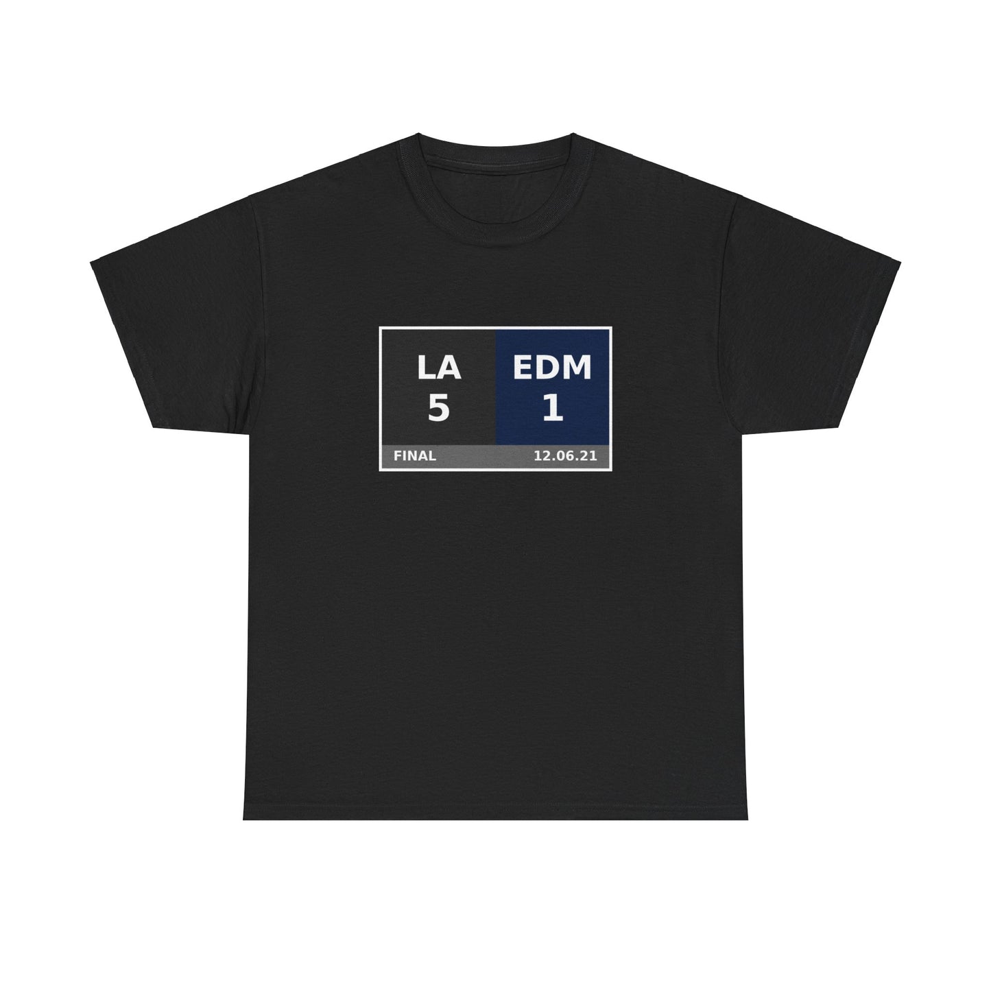 LA vs EDM Scoreboard Tee 12.06.21