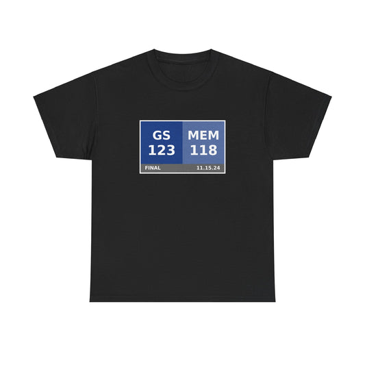 GS vs MEM Scoreboard Tee 11.15.24