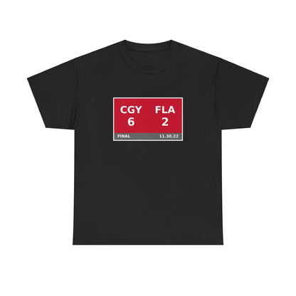 CGY vs FLA Scoreboard Tee 11.30.22