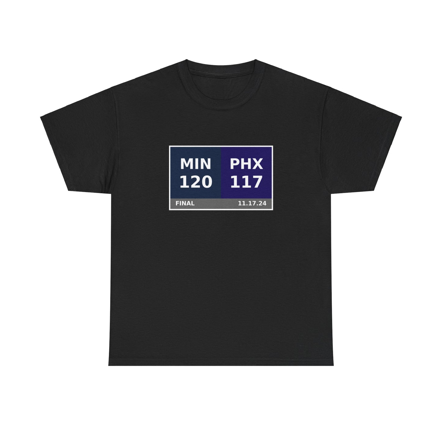 MIN vs PHX Scoreboard Tee 11.17.24