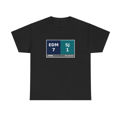 EDM vs SJ Scoreboard Tee 01.14.23