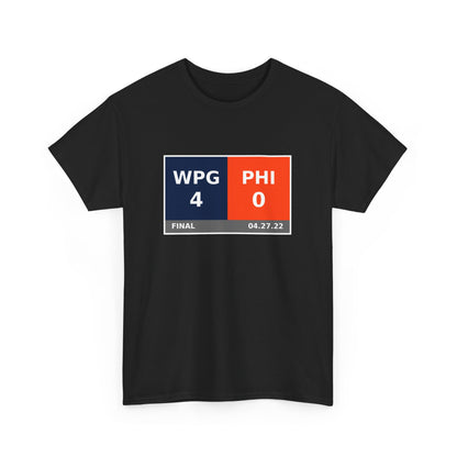 WPG vs PHI Scoreboard Tee 04.27.22