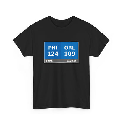 PHI vs ORL Scoreboard Tee 01.20.24