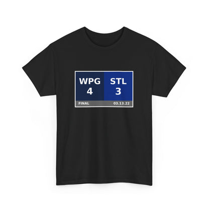 WPG vs STL Scoreboard Tee 03.13.22