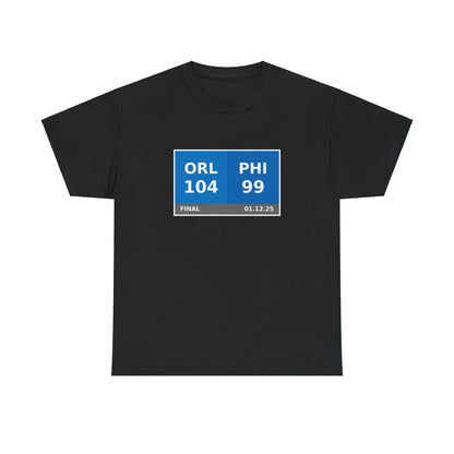 ORL vs PHI Scoreboard Tee 01.12.25