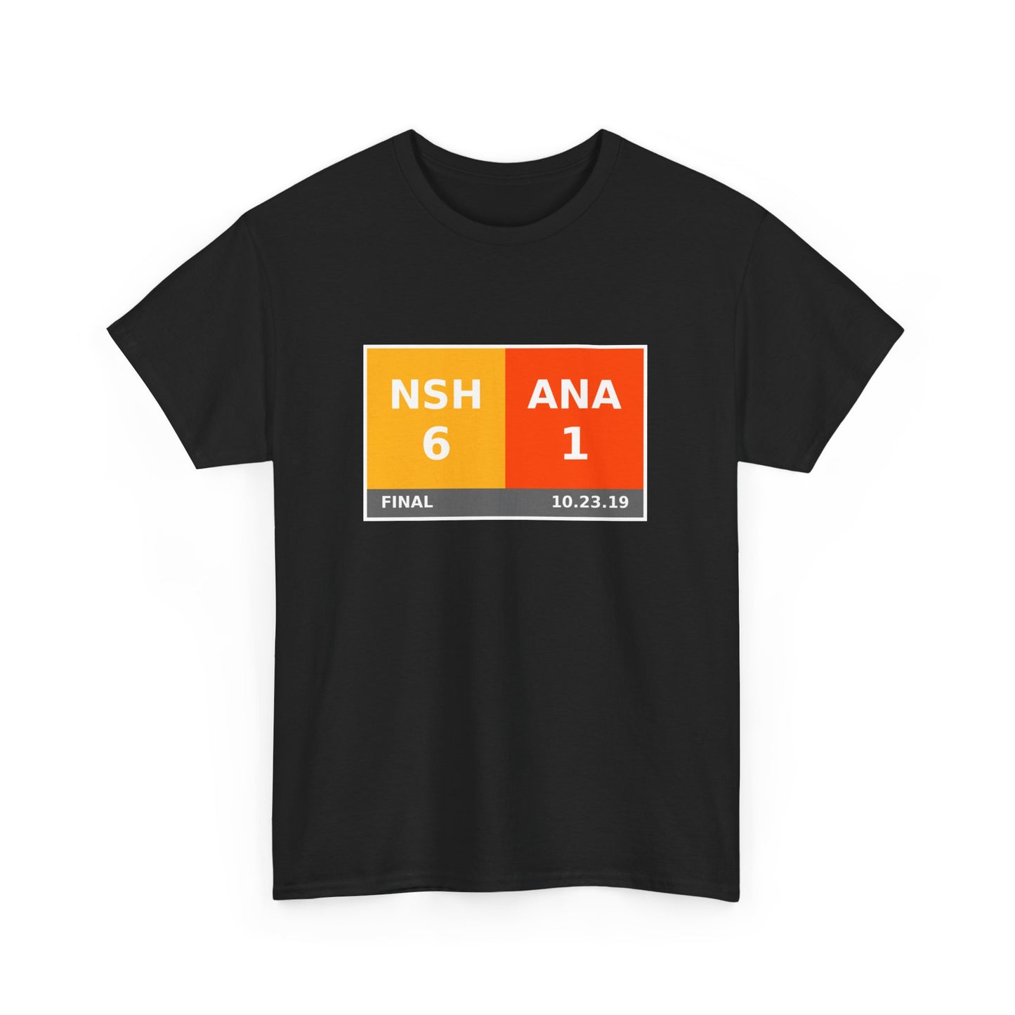 NSH vs ANA Scoreboard Tee 10.23.19