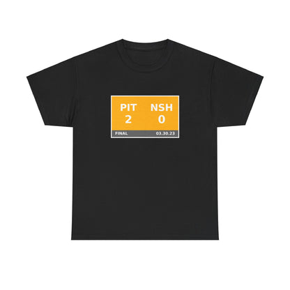 PIT vs NSH Scoreboard Tee 03.30.23