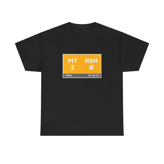 PIT vs NSH Scoreboard Tee 03.30.23