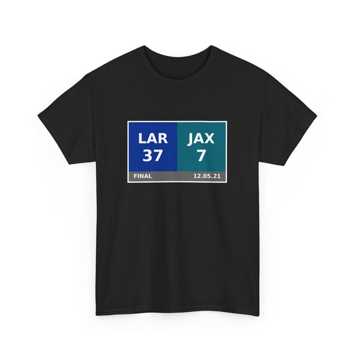 LAR vs JAX Scoreboard Tee 12.05.21