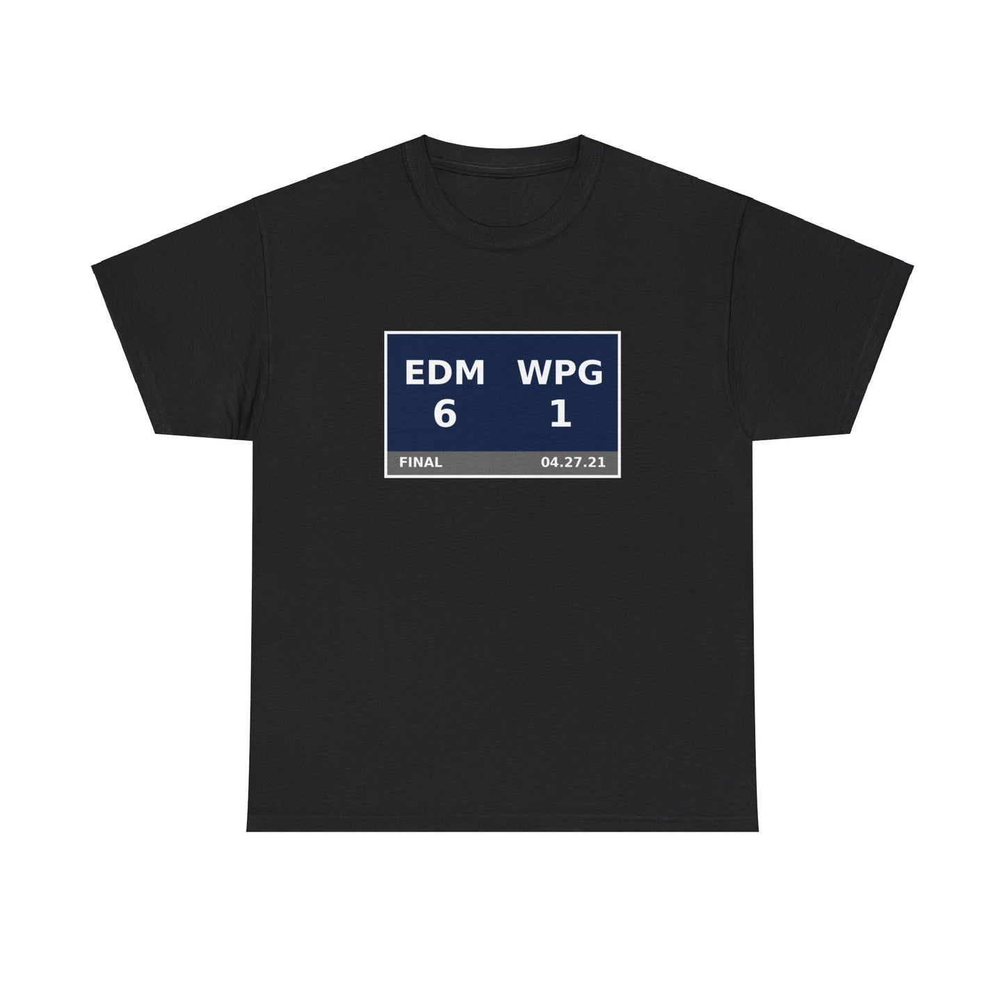 EDM vs WPG Scoreboard Tee 04.27.21