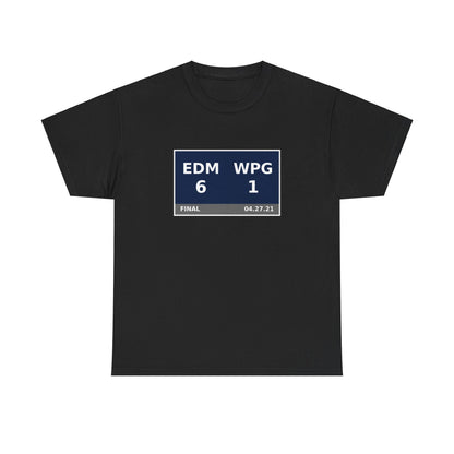 EDM vs WPG Scoreboard Tee 04.27.21