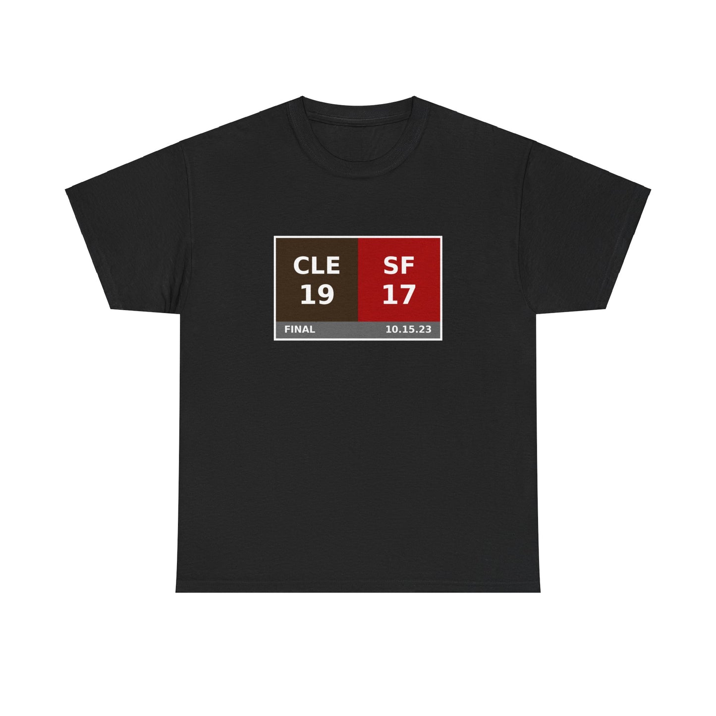 CLE vs SF Scoreboard Tee 10.15.23