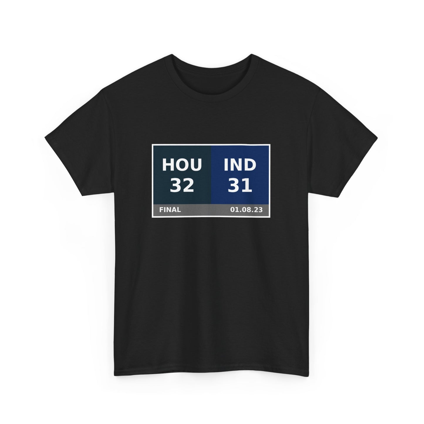 HOU vs IND Scoreboard Tee 01.08.23