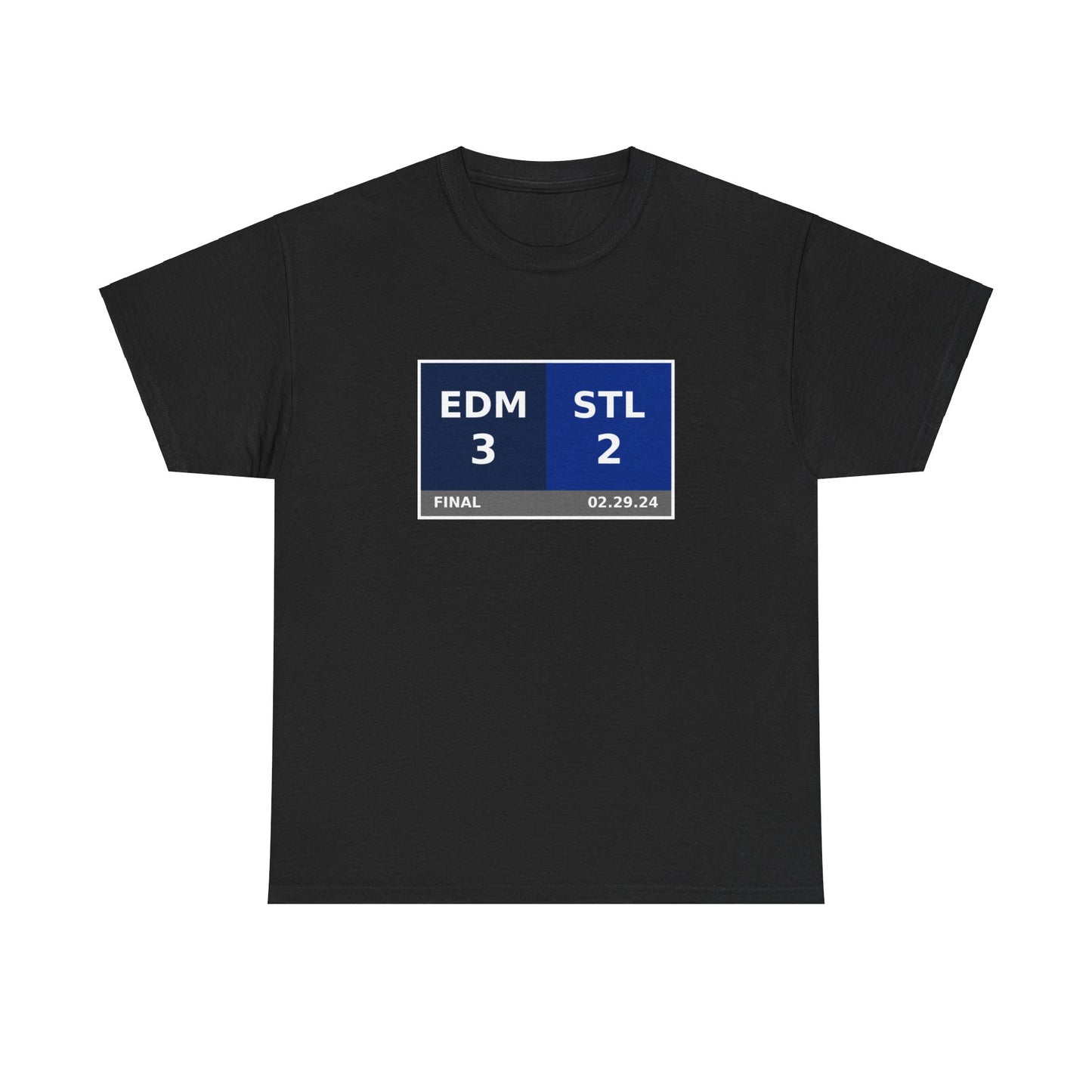 EDM vs STL Scoreboard Tee 02.29.24