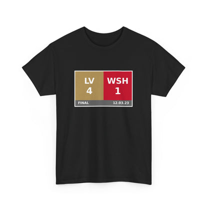 LV vs WSH Scoreboard Tee 12.03.23