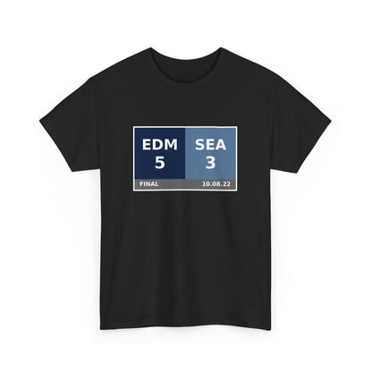 EDM vs SEA Scoreboard Tee 10.08.22