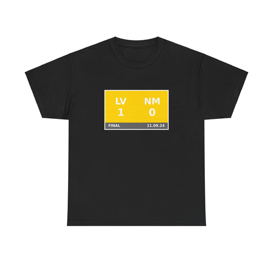 LV vs NM Scoreboard Tee 11.09.24