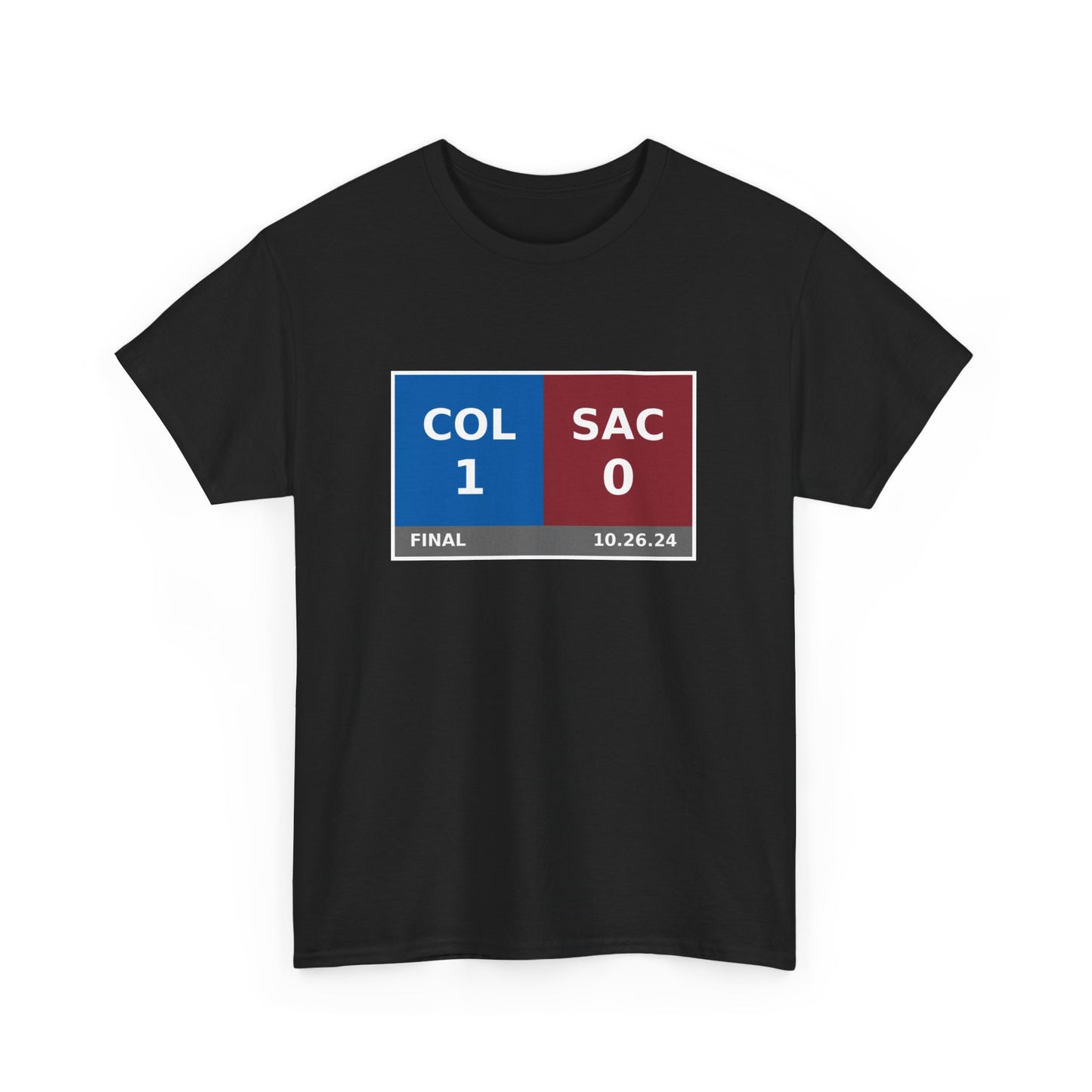 COL vs SAC Scoreboard Tee 10.26.24