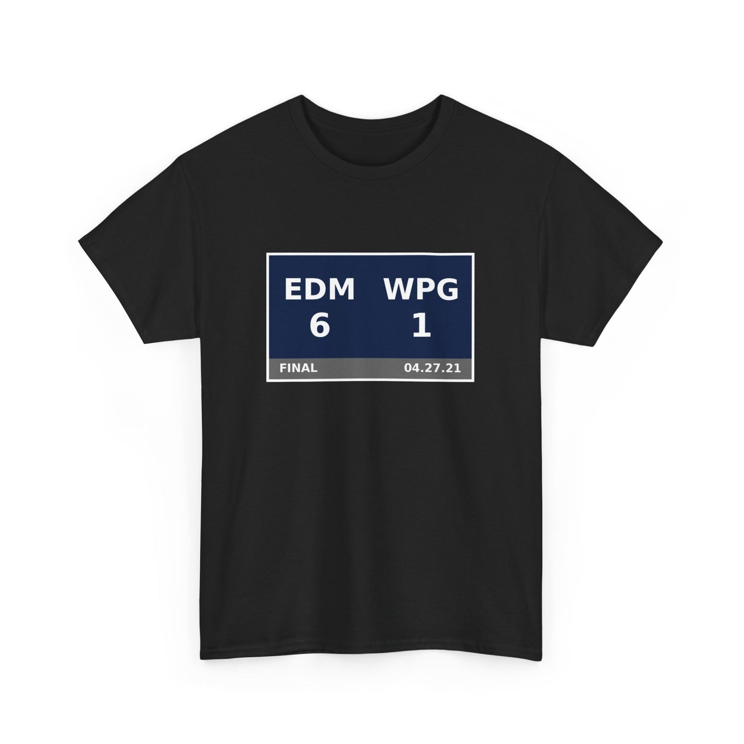 EDM vs WPG Scoreboard Tee 04.27.21