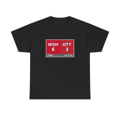 WSH vs OTT Scoreboard Tee 02.27.24