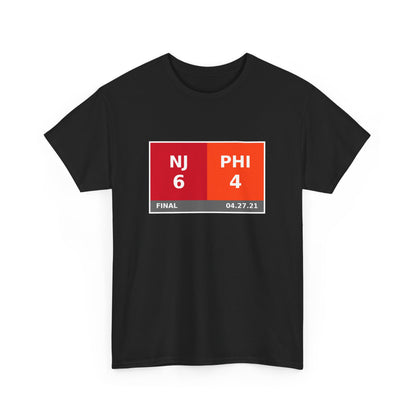 NJ vs PHI Scoreboard Tee 04.27.21