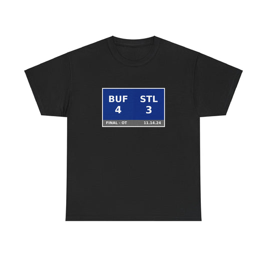 BUF vs STL Scoreboard Tee 11.14.24