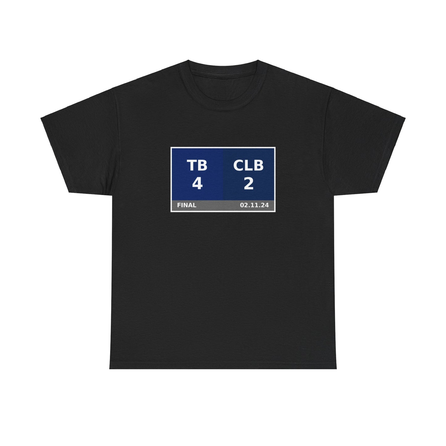 TB vs CLB Scoreboard Tee 02.11.24